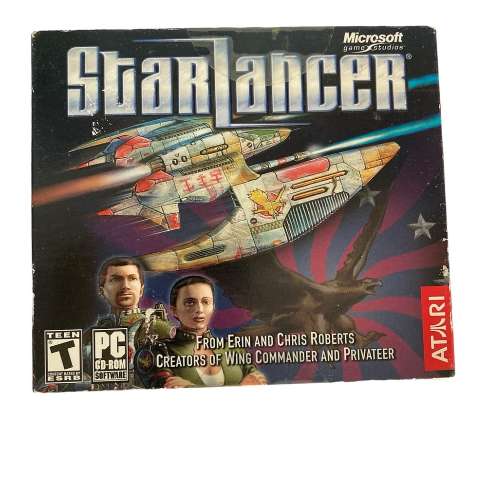Atari StarLancer CD-Rom Game Star Lancer